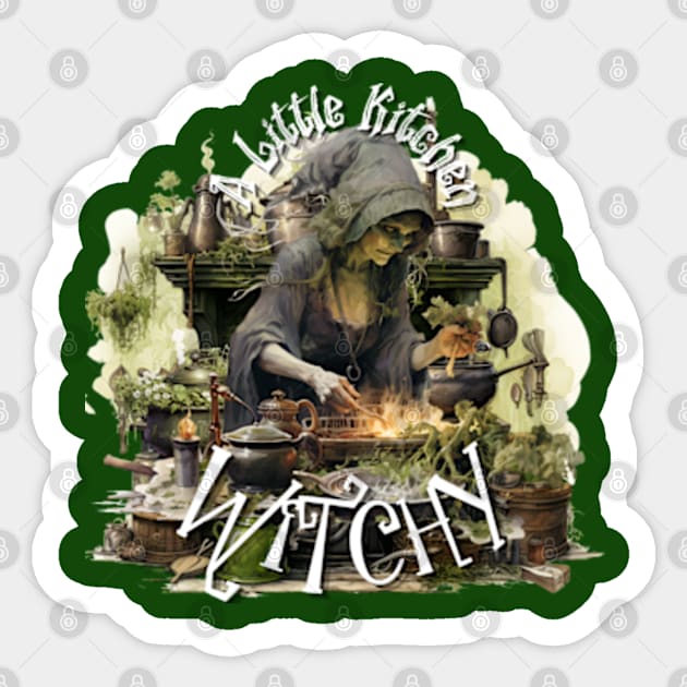 A Little Kitchen Witchy Sticker by littlewitchylif